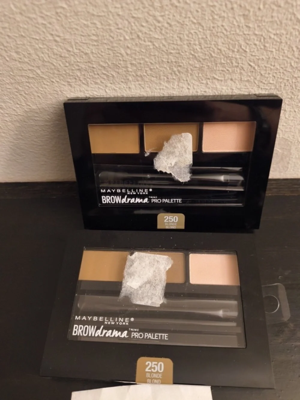 Maybelline Brow Drama Pro Palette, Polished Brow 250 blonde x2